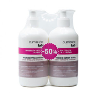 CUMLAUDE HIG INTIMA DIARIA ORIGYN 500ML DUPLO 40% DTO.