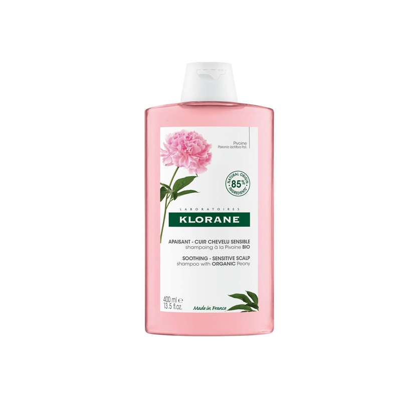 KLORANE CHAMPU CALMANTE PEONIA 400ML