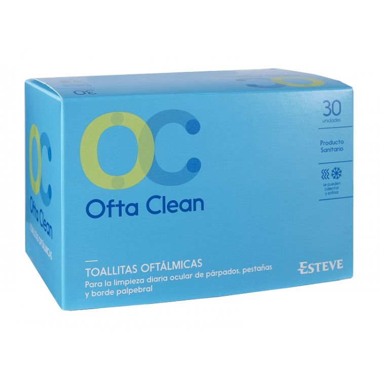OFTACLEAN TOALLITAS DE UN SOLO USO 30 TOALLITAS