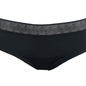 ENNA BRAGA MENSTRUAL HIPSTER NOCHE 1 UNIDAD TALLA L FLUJO ABUNDANTE COLOR NEGRO