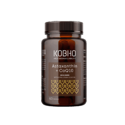 KOBHO ASTAXANTHIN+ COQ10 60 SOFTGELS