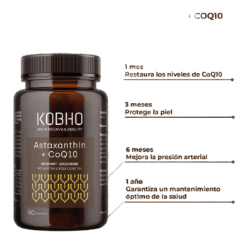 KOBHO ASTAXANTHIN+ COQ10 60 SOFTGELS