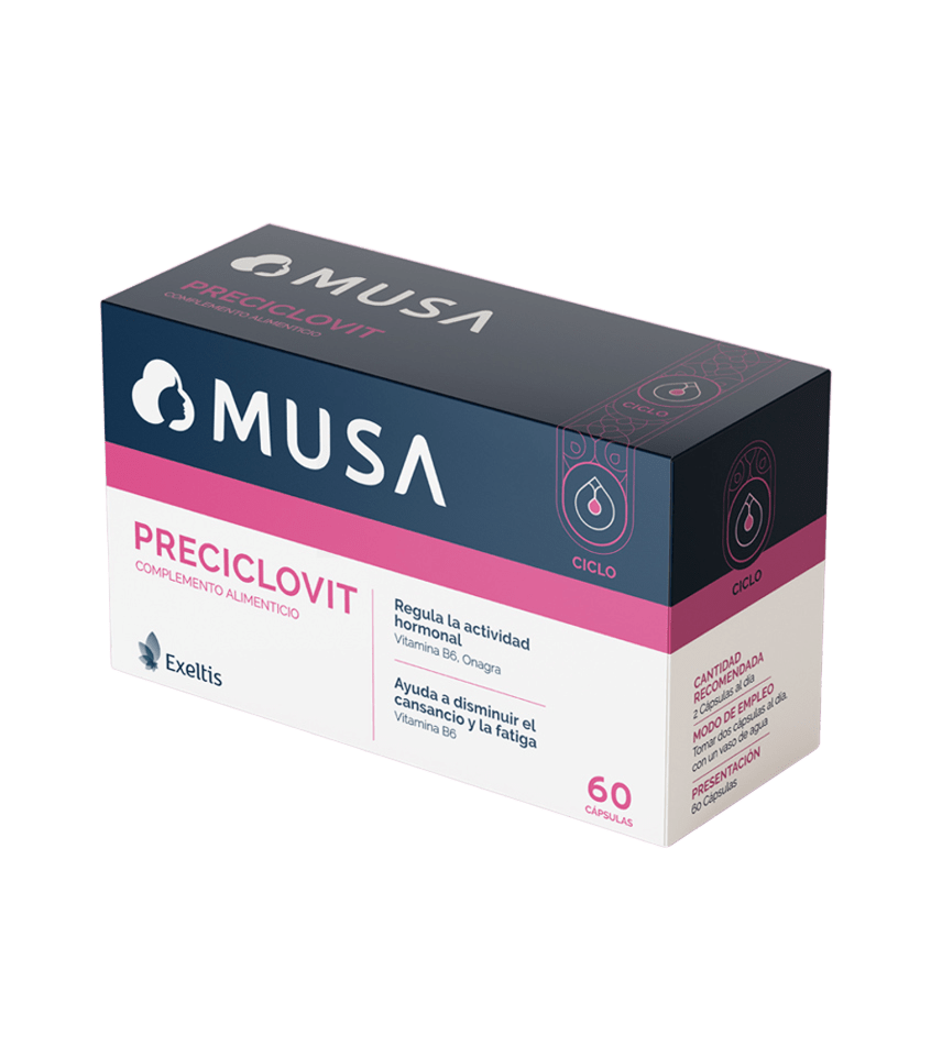 MUSA CICLO PRECICLOVIT 60 CAPSULAS