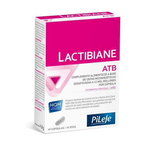 LACTIBIANE ATB 10 CAPSULAS PILEJE