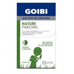 GOIBI PARCHES ADH CITRONELA SOBRE LA ROPA 24 PARCHES