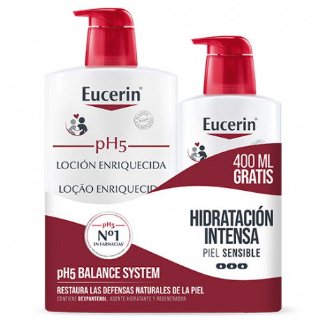 EUCERIN PIEL SENSIBLE PH-5 LOCION ENRIQUECIDA 1 L