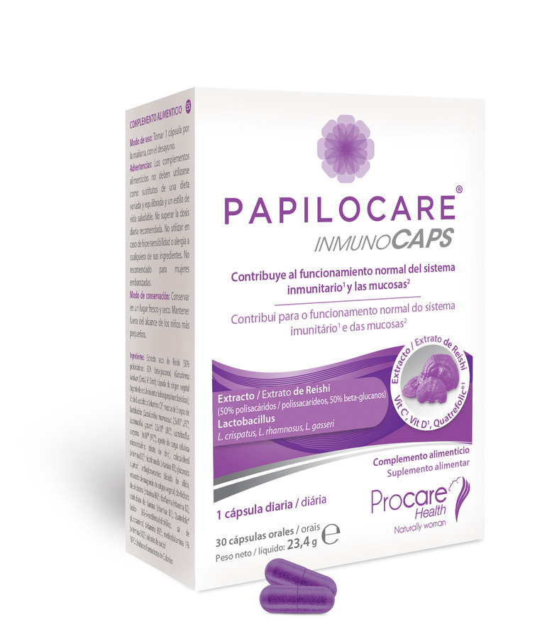 PAPILOCARE INMUNOCAPS 30 CAPS