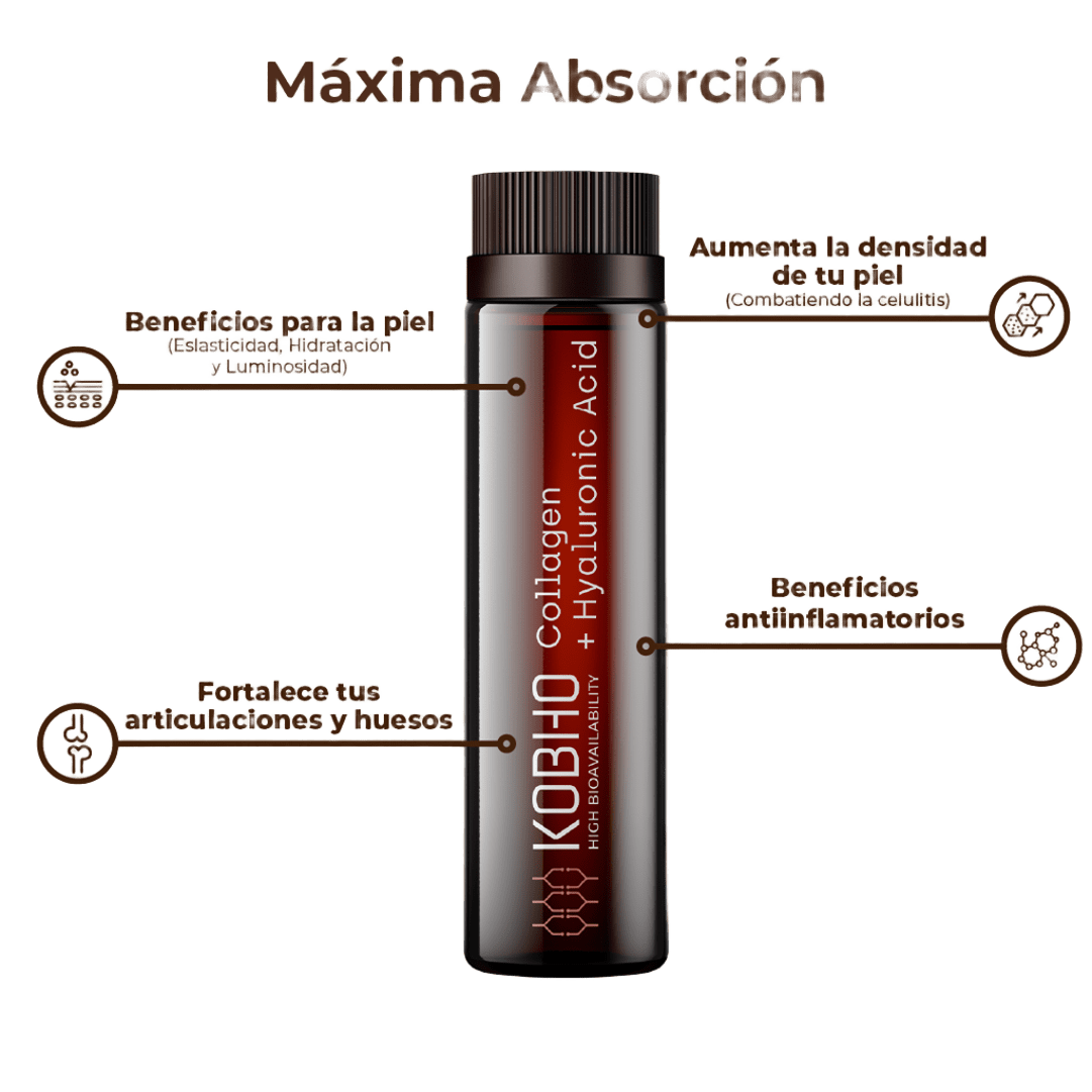 KOBHO COLLAGEN + HYALURONIC ACID 20 VIALES