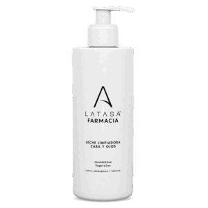 LECHE LIMPIADORA CARA Y OJOS GLUCOSIDOS VEGETALES 3 EN 1 FARMACIA LATASA 400ML