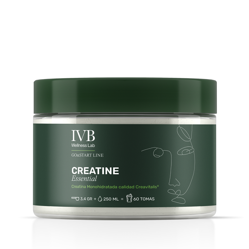 IVB GO & START CREATINA ESENCIAL (60 TOMAS DE 3.4G) SABOR NEUTRO 204.6G