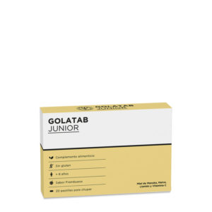 GOLATAB JUNIOR FARMACIA LATASA 20 PASTILLAS