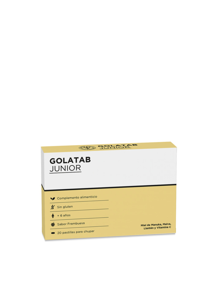 GOLATAB JUNIOR FARMACIA LATASA 20 PASTILLAS