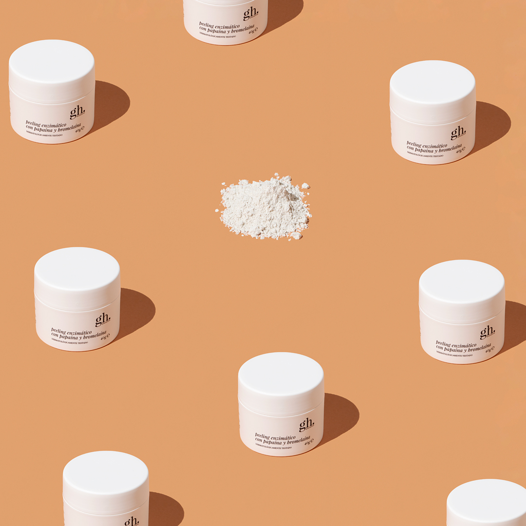 GH PEELING ENZIMATICO POLVO ARCILLA BLANCA 40G