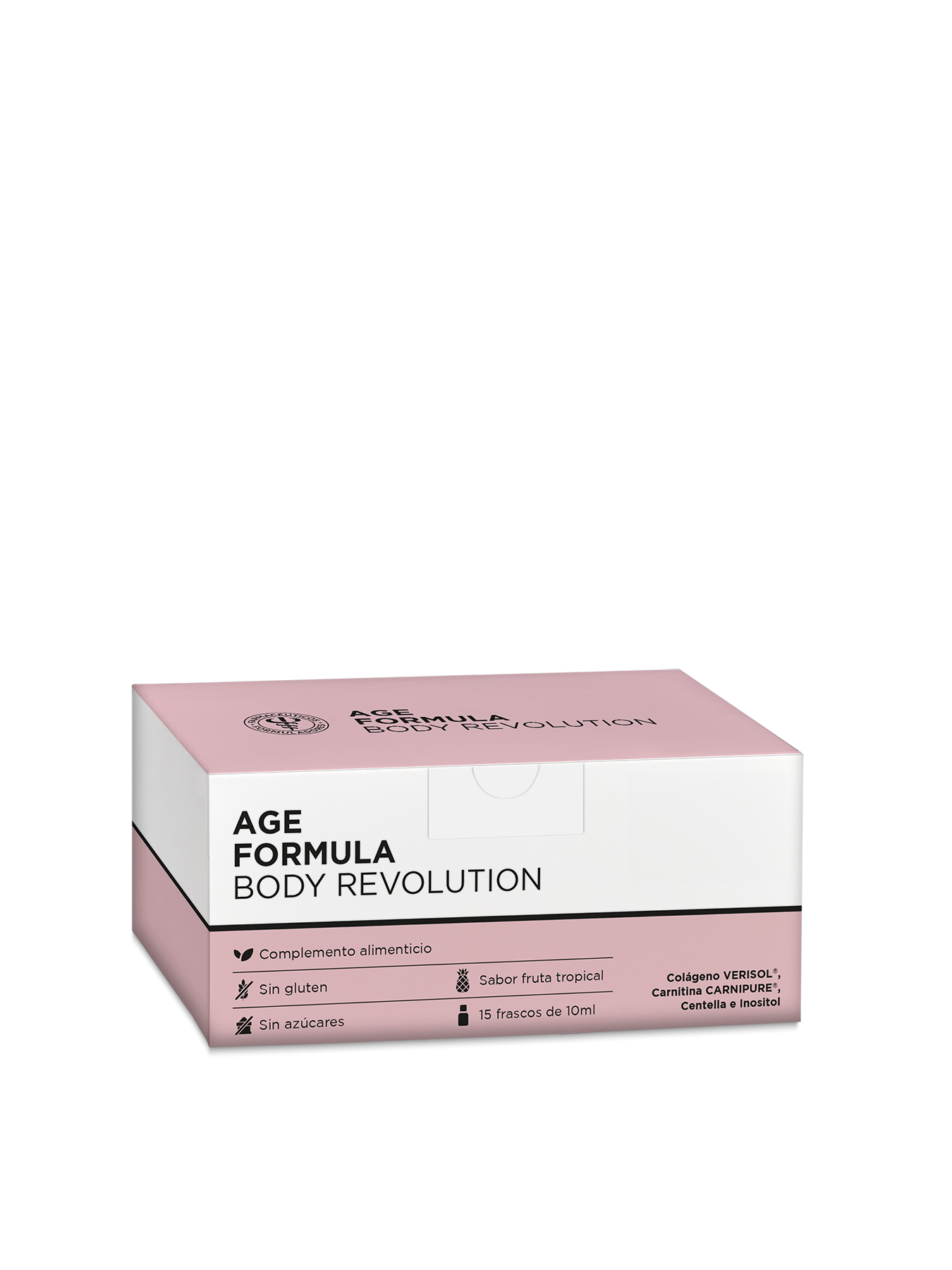 AGE FORMULA BODY REVOLUTION FARMACIA LATASA 15 FRASCOS 10ML ANTICELULITICO ORAL, PIEL FIRME Y LISA