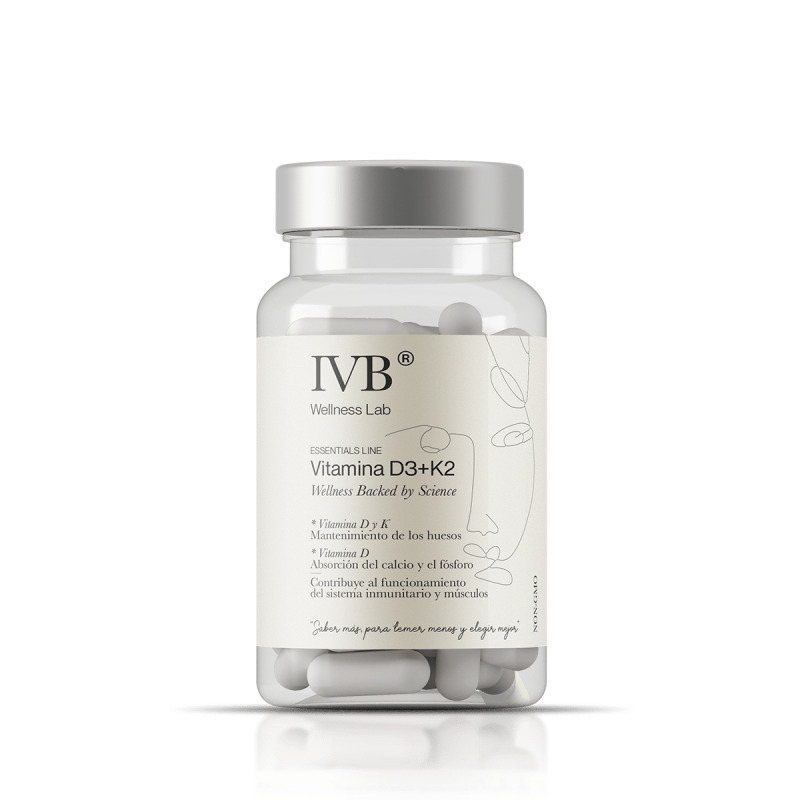 IVB VITAMINA D3+K2 60 CAPSULAS