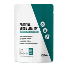 DYNA PROTEINA VEGAN VITALITY SABOR GREEN CACAO BOLSA 500G