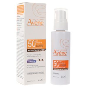 AVENE SOLAR ANTI-PIGMENTACION SPF 50+ COLOR PATENTE TRIASORB+AZA 40ML