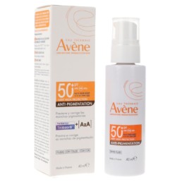 AVENE SOLAR ANTI-PIGMENTACION SPF 50+ COLOR PATENTE TRIASORB+AZA 40ML