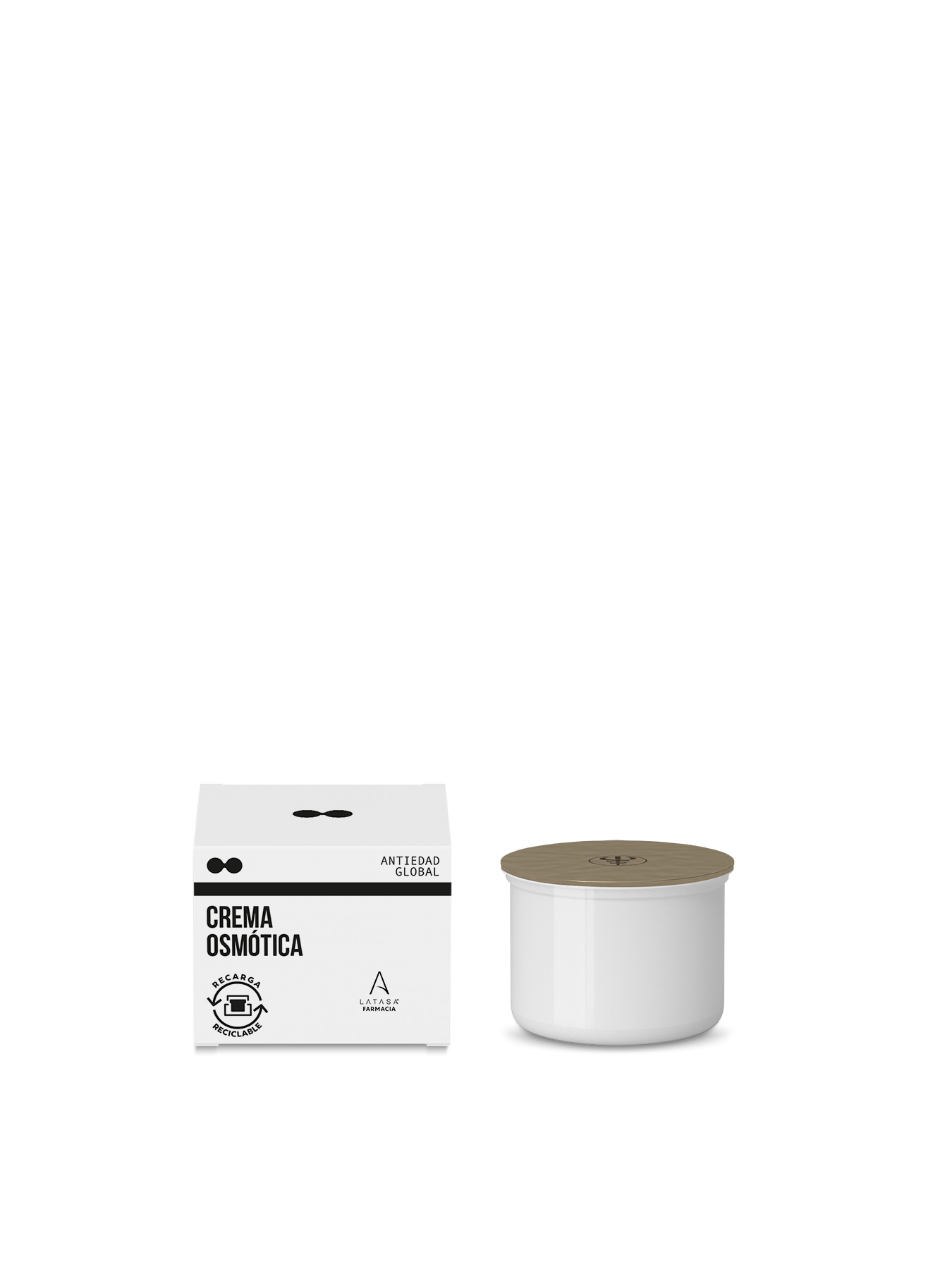 CREMA DE DÍA OSMÓTICA RECARGA FARMACIA LATASA 50ML