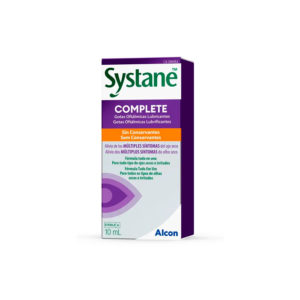 SYSTANE COMPLETE GOTAS OFTALMICAS LUBRICANTES SIN CONSERVANTES 1 FRASCO 10 ML