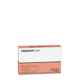 FERRUMCAP FARMACIA LATASA 30 CPS HIERRO MICROENCAPSULADO Y VITAMINA C