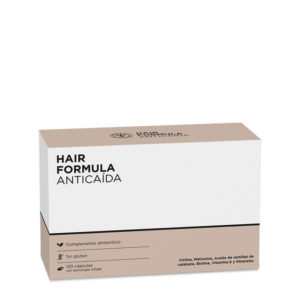 HAIR FORMULA ANTICAIDA FARMACIA LATASA 120 CAPSULAS CABELLO MAS FUERTE Y DENSO