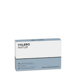 VALERO NATUR 30 COMPRIMIDOS PARTICIPA EN LA RELAJACION, DISMINUYENDO EL NERVIOSISMO