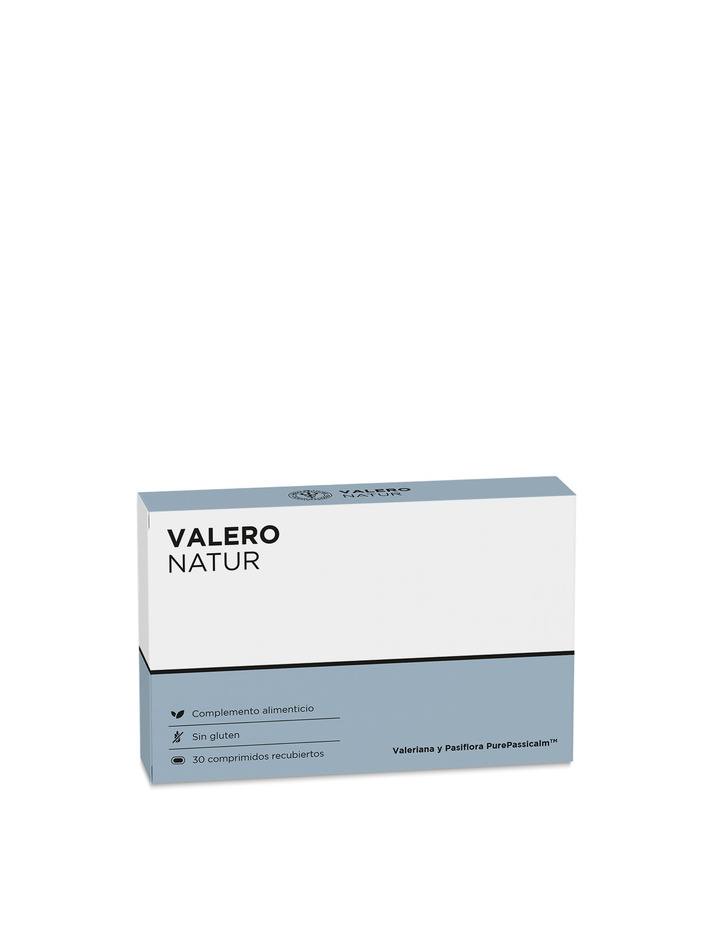 VALERO NATUR 30 COMPRIMIDOS PARTICIPA EN LA RELAJACION, DISMINUYENDO EL NERVIOSISMO