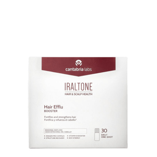 IRALTONE HAIR EFFLU BOOSTER 30 VIALES 15 ML