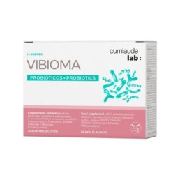 CUMLAUDE LAB: VIBIOMA 14 SOBRES 3 G SABOR MELOCOTON