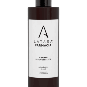 CHAMPU SEBOCORRECTOR FARMACIA LATASA 400 ML regula el exceso de grasa sin resecar ni apelmazar el ca