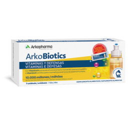 ARKOBIOTICS VITAMINAS Y DEFENSAS ADULTOS 7 UNIDOSIS