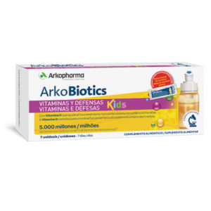 ARKOBIOTICS VITAMINAS Y DEFENSAS NIÑOS 7 UNIDOSIS