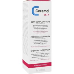 CERAMOL BETA COMPLEX CREMA 50ML calmante y reparadora para piel sensible