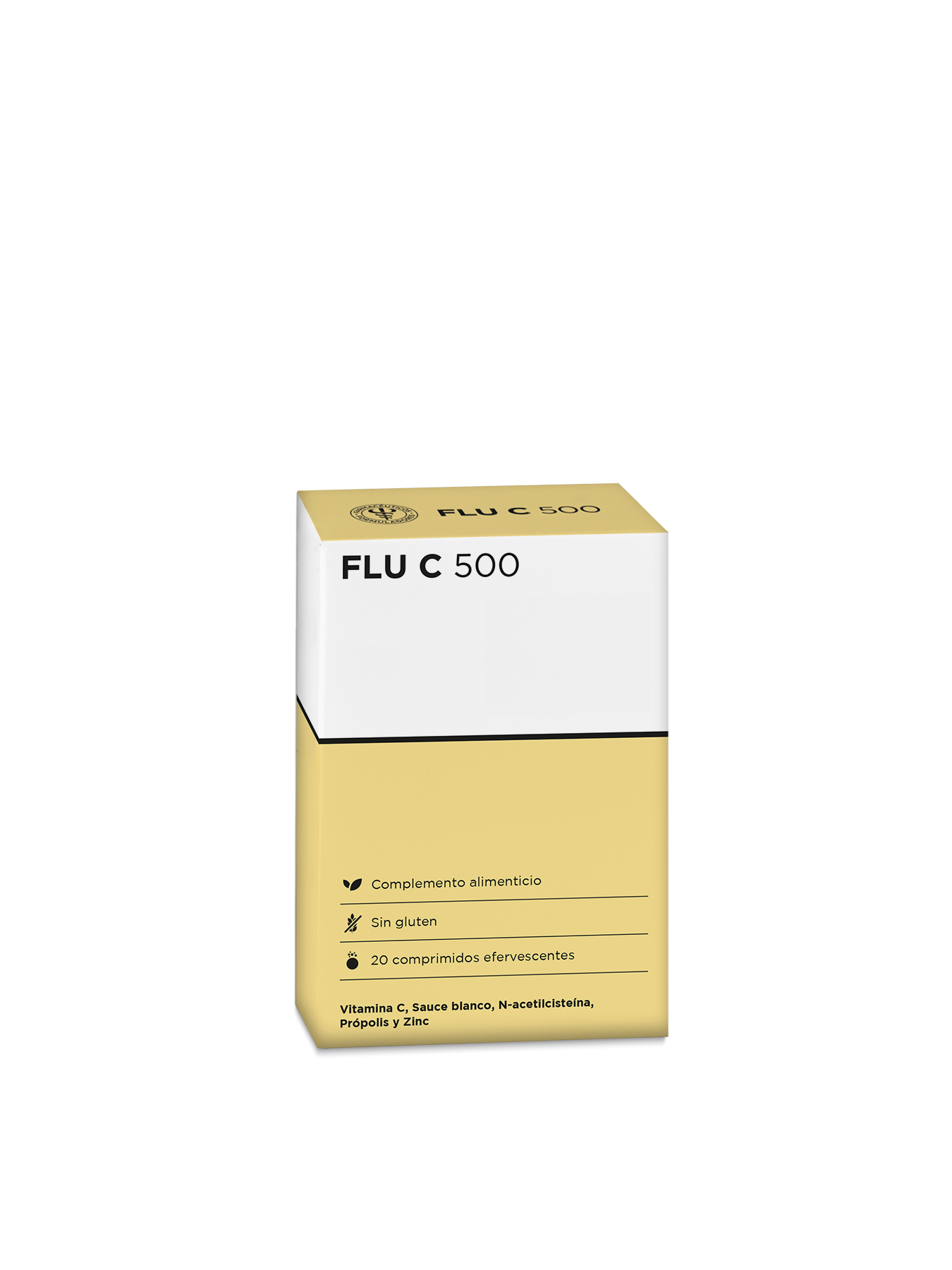 FLU C 500 FARMACIA LATASA 20 COMP EFERVESCENTE