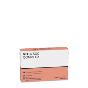 VIT C 500 COMPLEX 20 com REFUERZA TUS DEFENSAS Y SISTEMA INMUNE