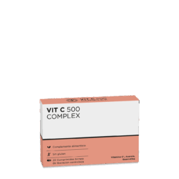 VIT C 500 COMPLEX 20 com REFUERZA TUS DEFENSAS Y SISTEMA INMUNE