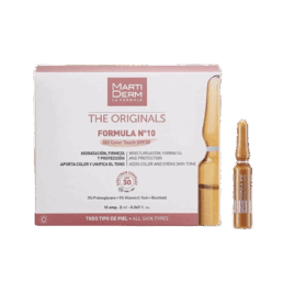 MARTIDERM FORMULA Nº 10 HD COLOR TOUCH SPF 30 10 AMPOLLAS 2 ML