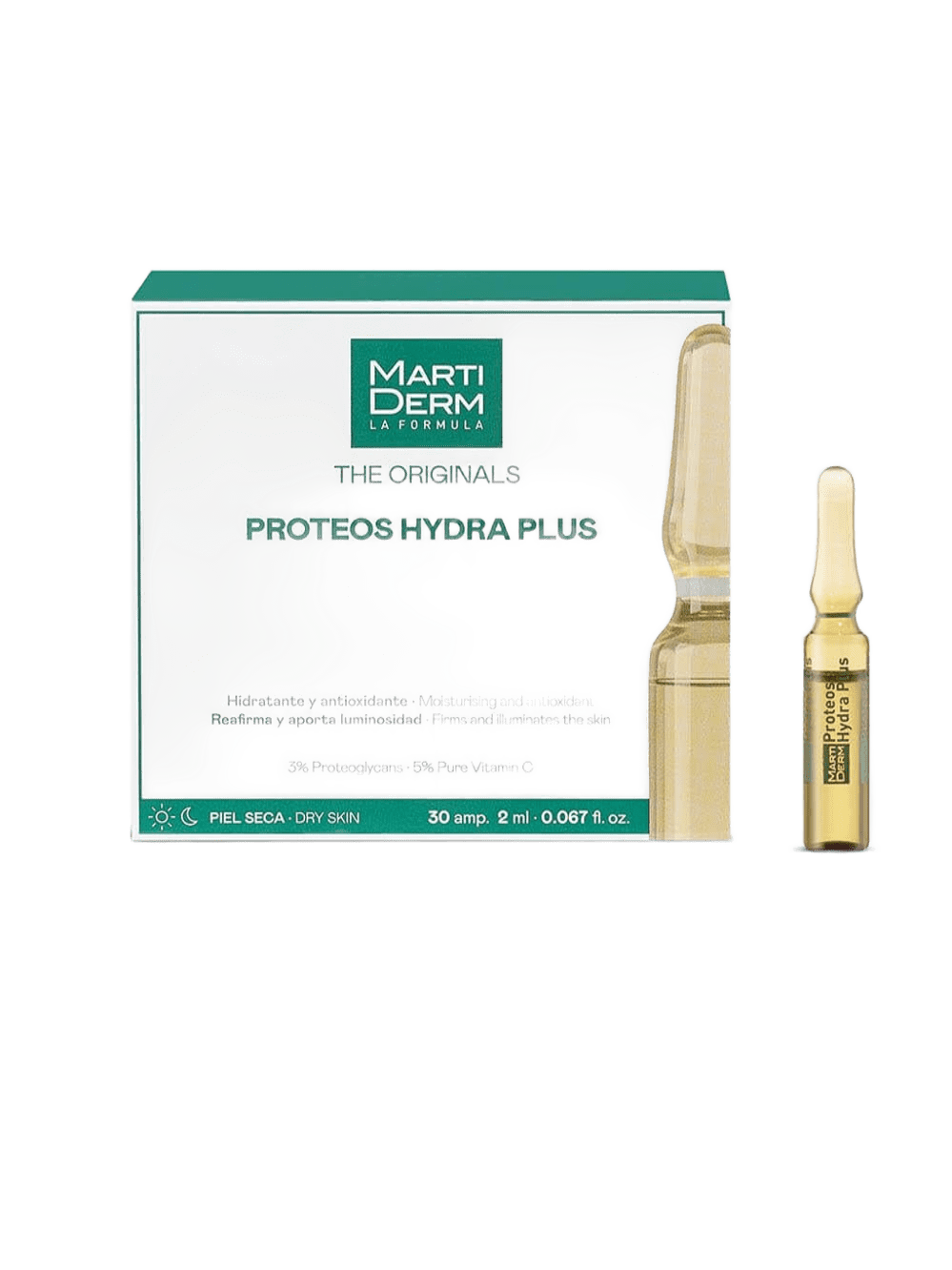 MARTIDERM PROTEOS HYDRA PLUS 10 AMPOLLAS 2ML