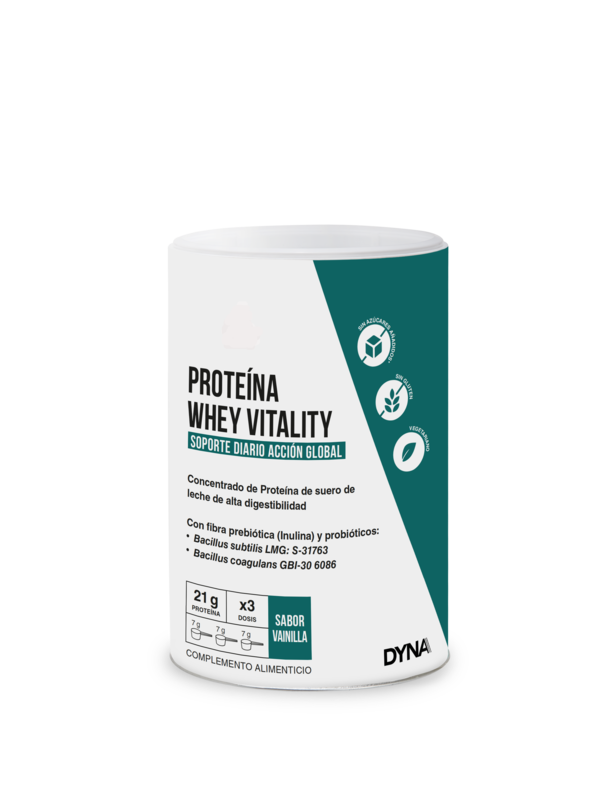 DYNA PROTEINA WHEY VITALITY SABOR VAINILLA 300G