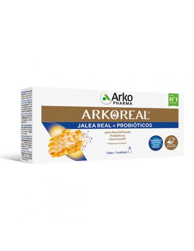 ARKOBIOTICS JALEA REAL Y DEFENSAS ADULTOS 7 UNIDOSIS