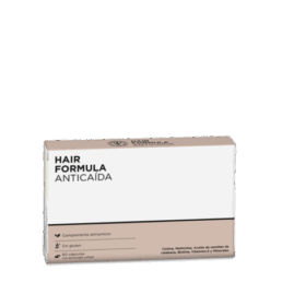 HAIR FÓRMULA ANTICAIDA  60 CAPSULAS Cabello fuerte y cuidado desde dentro