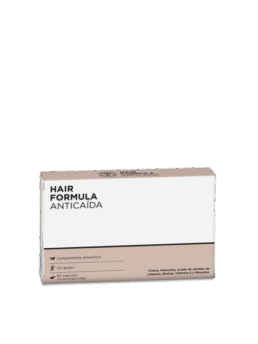 HAIR FÓRMULA ANTICAIDA 60 CAPSULAS Cabello fuerte y cuidado desde dentro