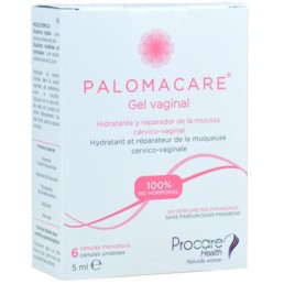 PALOMACARE GEL VAGINAL MONODOSIS 6 CANULAS 5 ML