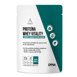 DYNA PROTEINA WHEY VITALITY SABOR VAINILLA BOLSA 500G